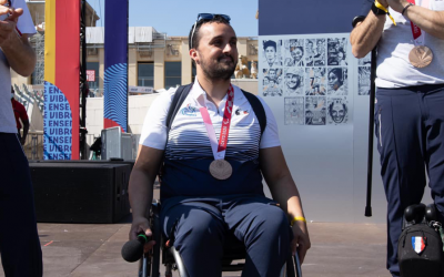 Maxime VALET : médaillé de bronze aux Jeux Paralympiques de Tokyo en escrime fauteuil